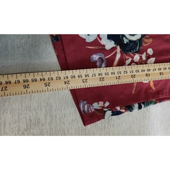 Daniel Rain Stitch Fix floral tunic crochet trim top Size Small Office Work Wear - Picture 7 of 10